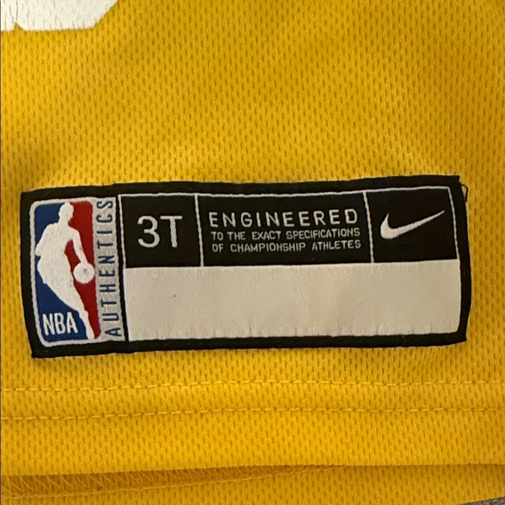 Nike Kids Lakers Gold Jersey - LeBron James - Picture 2 of 3
